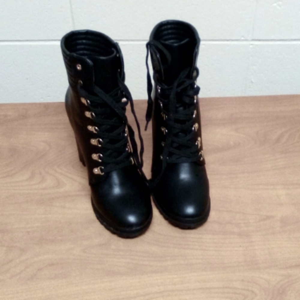 Black booties